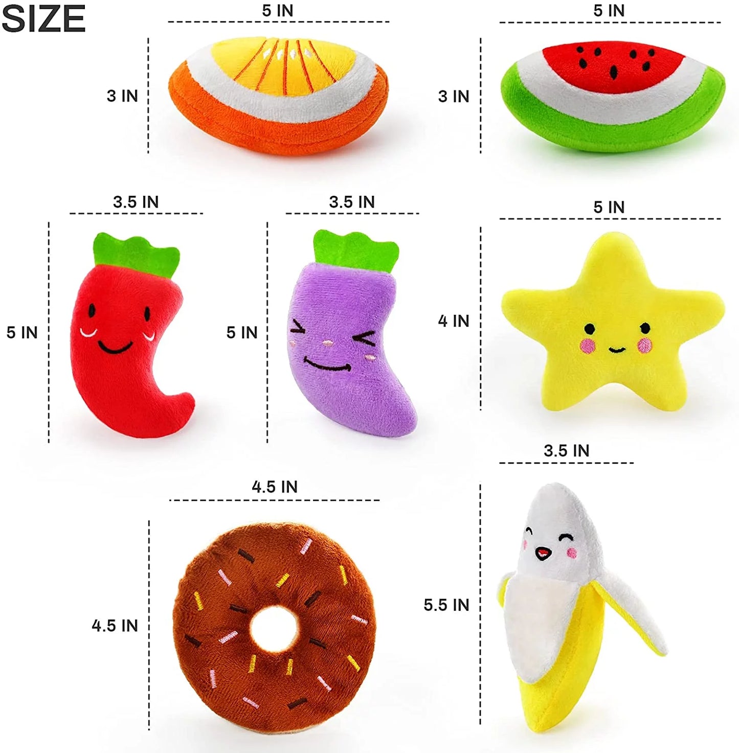 Dog Squeaky Toys for Small Dogs, 12 Pack Puppy Toys for Teething Cute Small Dog Toys Stuffed Plush Dog Toy Bundle Natural Cotton Puppy Rope Toy Dog Chew Toys for Puppies Pet Toys for Dogs